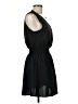 Unbranded 100% Polyester Solid Black Casual Dress Size M - photo 4