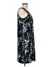 NY Collection Print Blue Casual Dress Size S - photo 4