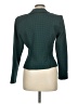 All That Jazz Houndstooth Green Teal Blazer Size 7 - 8 - photo 2