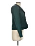 All That Jazz Houndstooth Green Teal Blazer Size 7 - 8 - photo 4