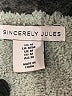 Sincerely Jules 100% Polyester Gray Cardigan Size M - photo 7