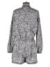MICHAEL Michael Kors 100% Polyester Tweed Floral Silver Romper Size M - photo 2