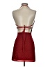 Unbranded 100% Polyester Red Cocktail Dress Size XS - photo 2