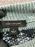 Ann Taylor Argyle Teal Gray Pullover Sweater Size S - photo 7