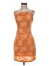 Shein 100% Polyester Orange Cocktail Dress Size 4 - photo 1
