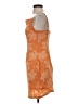 Shein 100% Polyester Orange Cocktail Dress Size 4 - photo 5