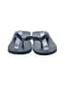 Unbranded Gray Black Flip Flops Size 6 - 7 - photo 2