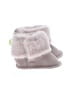 Carter's Gray Pink Booties Size 0-3 mo (baby) - photo 1