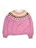 Old Navy Hearts Pink Pullover Sweater Size 14 - 16 - photo 2