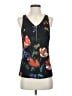 Express 100% Polyester Black Sleeveless Top Size XS - photo 1