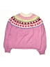 Old Navy Hearts Pink Pullover Sweater Size 14 - 16 - photo 1