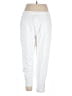 T by Talbots Solid White Track Pants Size XL - photo 2