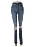 Good American Hearts Blue Jeans Size 2 - photo 1