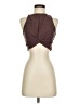 ASOS Design Solid Brown Sleeveless Blouse Size 2 - photo 1