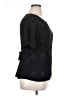 Braja 100% Viscose Stars Black Short Sleeve Top Size 1X - photo 4