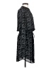 Halogen 100% Polyester Paisley Black Casual Dress Size XS - photo 4
