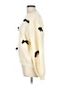 VOY 100% Polyester Hearts Ivory Pullover Sweater Size L - photo 5