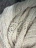 Unbranded 100% Polyester Ivory Turtleneck Sweater Size 1X - photo 7