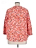 Unbranded 100% Cotton Orange Pink 3/4 Sleeve Blouse Size 0X (estimated) - photo 2