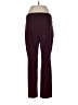 Linda Matthews Solid Burgundy Active Pants Size L - photo 2