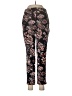 Ann Taylor Floral Black Casual Pants Size 6 - photo 1