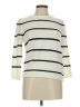 Et Clet 100% Acrylic Stripes Ivory Turtleneck Sweater Size M - photo 1