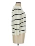 Et Clet 100% Acrylic Stripes Ivory Turtleneck Sweater Size M - photo 4