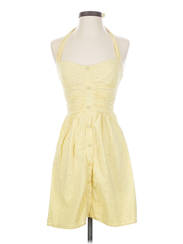 Pre-owned Ruby Rox Cocktail Dress In Yellow