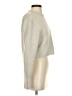 Zara Metallic Gray Silver Turtleneck Sweater Size S - photo 4
