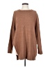 Open Edit Brown Pullover Sweater Size S - photo 1