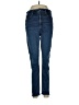 Ann Taylor LOFT Solid Blue Jeans Size 8 - photo 1