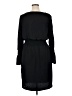 Mossimo 100% Polyester Solid Black Casual Dress Size XL - photo 2