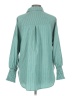 Unbranded Stripes Teal Long Sleeve Button-Down Shirt Size L - photo 2