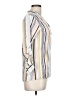Chic Connection Stripes Ivory 3/4 Sleeve Blouse Size L - photo 4