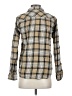 Eddie Bauer Plaid Tan Long Sleeve Button-Down Shirt Size S - photo 2