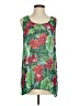 Assorted Brands 100% Polyester Green Sleeveless Top Size S - photo 1
