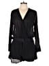 Sandro 100% Rayon Solid Black Romper Size Lg (3) - photo 1