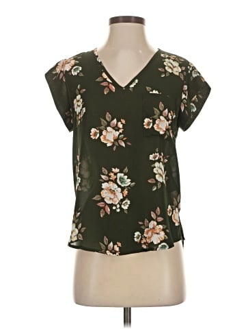 Alice Blue Short Sleeve Blouse (view 1)