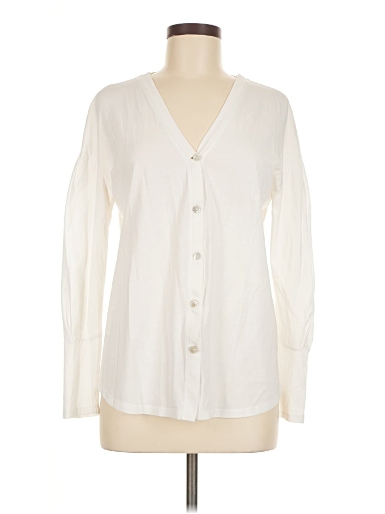 Pre-owned Sundance Cardigan Sweater In Ivory