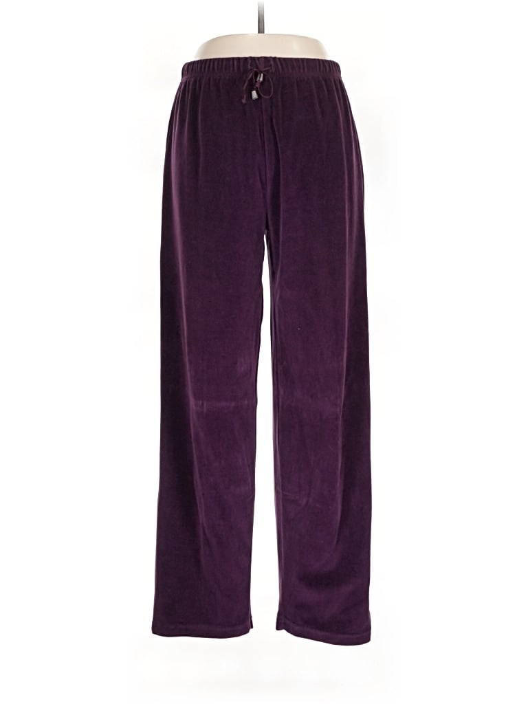 Pre-owned Travelsmith Casual Pants In Purple