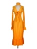 Unbranded Orange Casual Dress Size 4 - photo 1