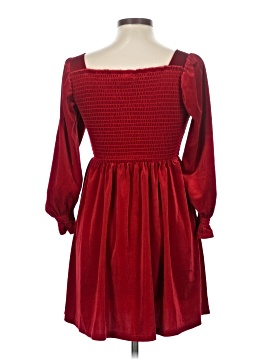 open lace back dress Bonnie Jean Sabrina Short Sleeve Sequin Bodice High-Low Hem Dress  S&D Kids