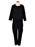 Madewell 100% Polyester Solid Black Jumpsuit Size 12 - photo 1