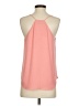 Ann Taylor LOFT 100% Polyester Pink Sleeveless Blouse Size XS - photo 2