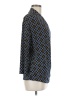 41Hawthorn Argyle Blue 3/4 Sleeve Blouse Size M - photo 4
