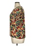 Shein 100% Polyester Floral Gold Short Sleeve T-Shirt Size XL - photo 5