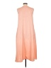 Unbranded 100% Polyester Solid Orange Casual Dress Size L - photo 2