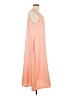 Unbranded 100% Polyester Solid Orange Casual Dress Size L - photo 4