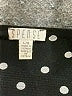 Spense Polka Dots Black 3/4 Sleeve Blouse Size L - photo 7