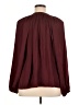 Gibson Latimer 100% Polyester Burgundy Long Sleeve Blouse Size XL - photo 2